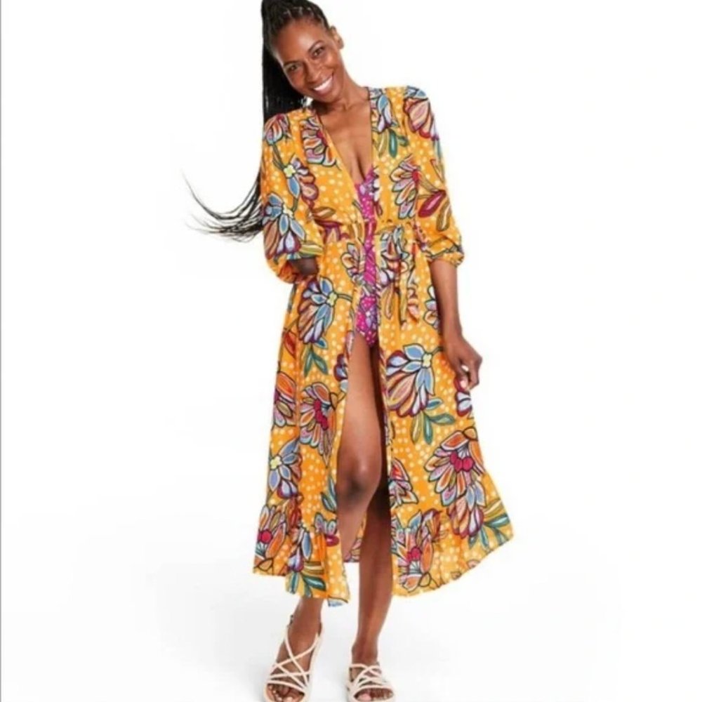 NWT Tabitha Brown x Target duster/coverup/wrap dress